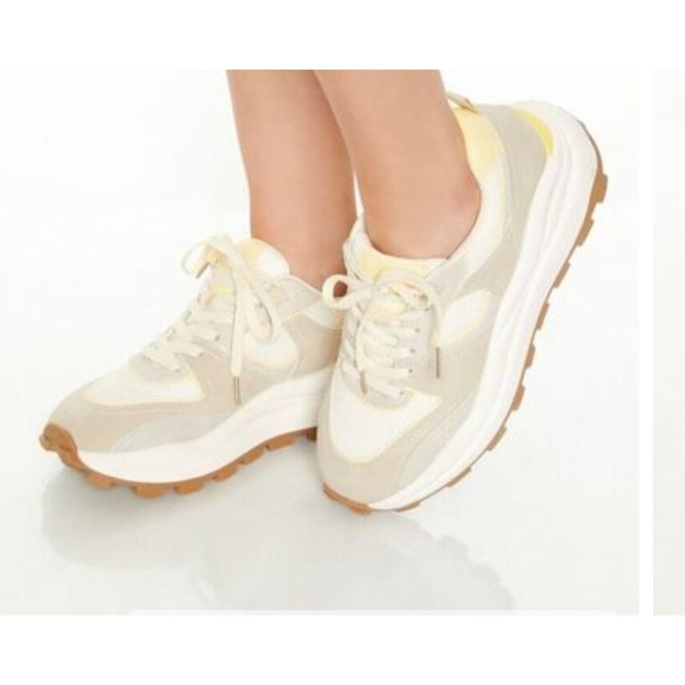 Forever 21 Sneakers Colorblock Platform Sneakers Size 8